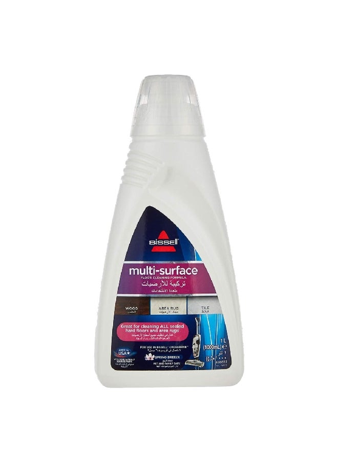 Bissel Fast acting and Concentrated Formula All Hard Floors Multisurface Cleaner 1 Liter 1789J - Image 1